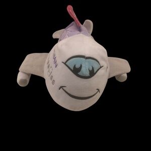 Hawaiian Airlines Plush Promo Daron Toys Airplane Jet Travel Purple Floral